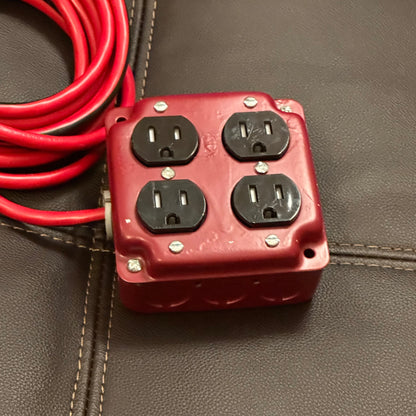 Plug Box Garage Quad Original