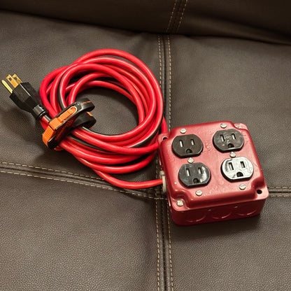 Plug Box Garage Quad Original