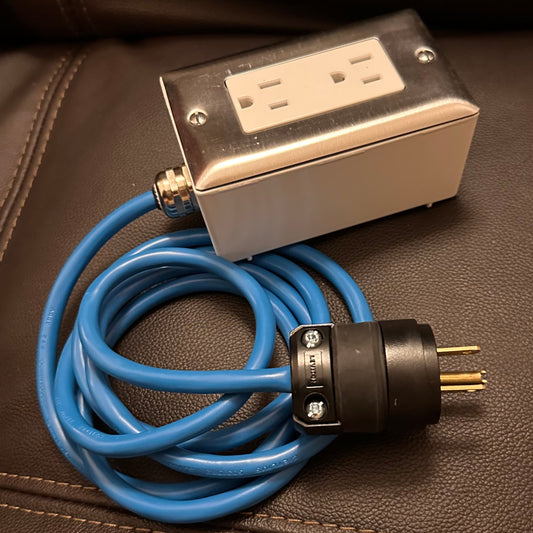 Plug Box Standard Blue Cord
