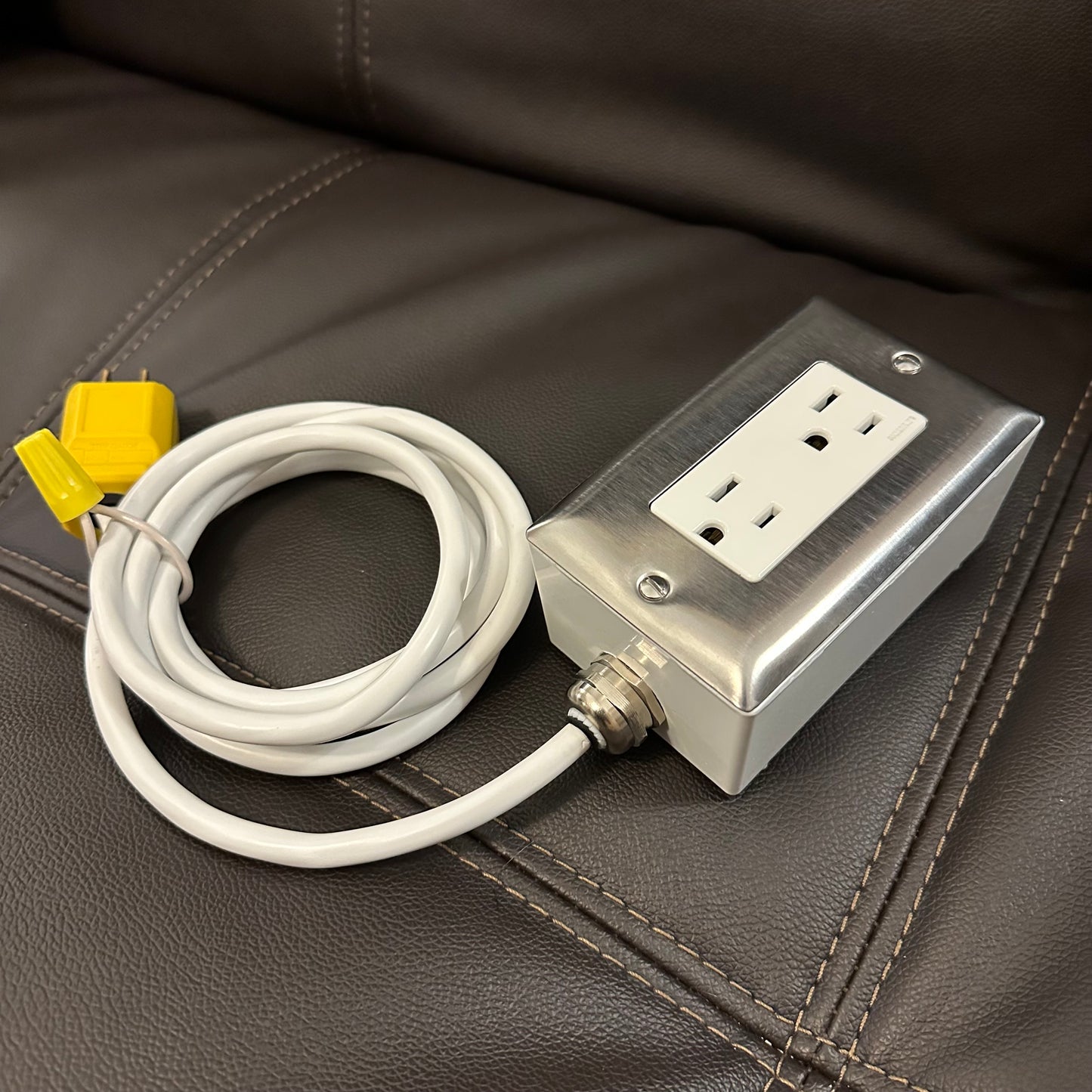 The Plug Box — Standard Edition (White Cord)